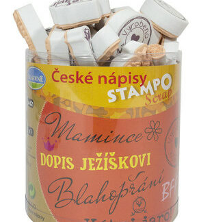 Stampo scrap -  České nápisy