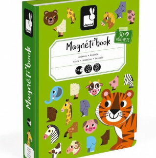 Magnetická kniha - skladačka Zvieratá