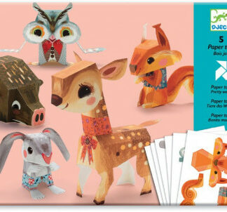 Origami Zvieratká z lesa – papierová skladačka