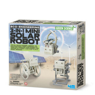Mini solárny robot 3v1