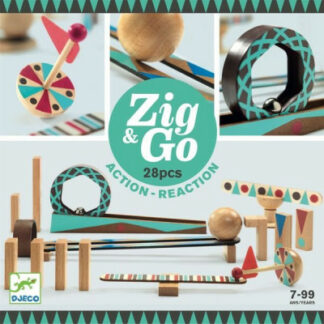 Dominová dráha Zig & Go – 28 ks