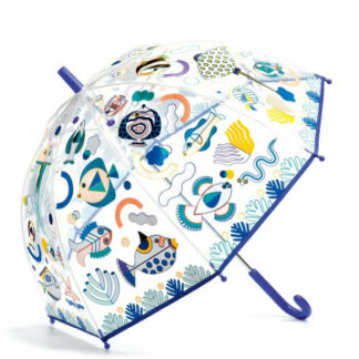 Detský dáždnik s magickou farbou - ryby